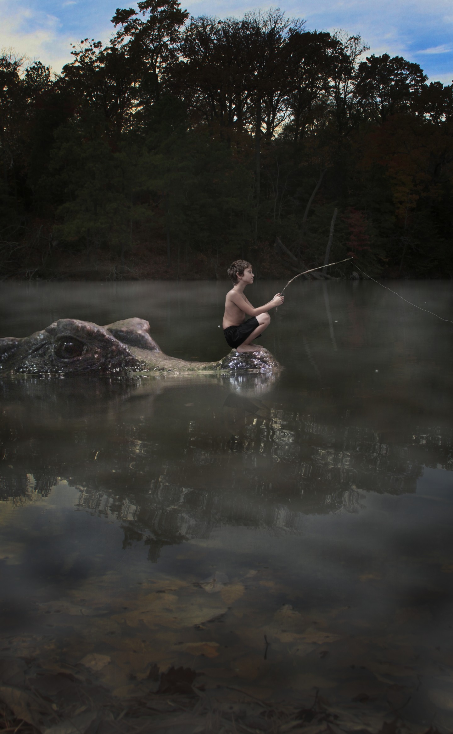 Gator lake fishing